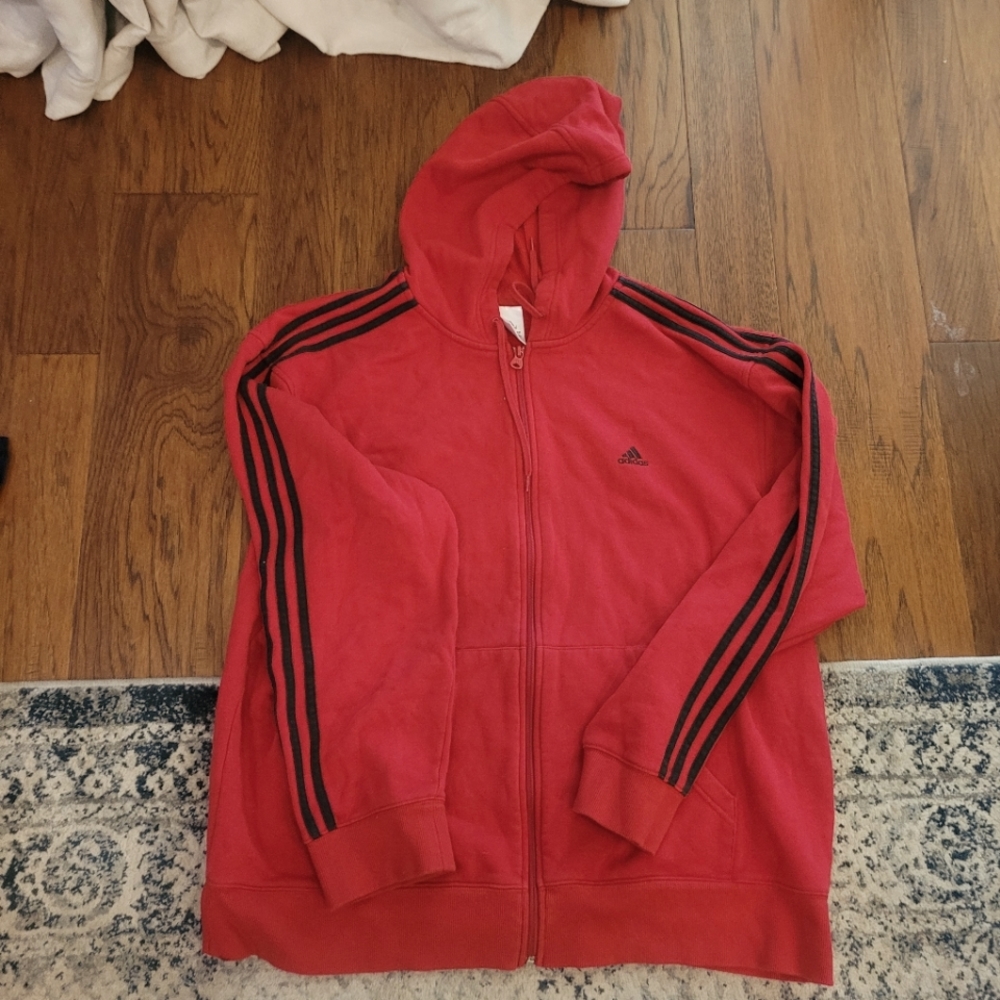 Adidas men's hooded sweater.